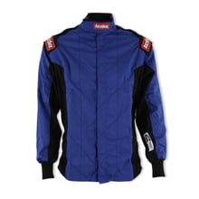 RACEQUIP CHEVRON-1 JACKET SFI-1 BLU 3XL