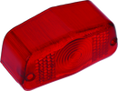 Bikers Choice Small Custom Tail Lamp Lamp Replacement Lens Lucas Style Red-1