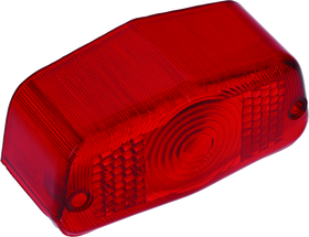 Bikers Choice Small Custom Tail Lamp Lamp Replacement Lens Lucas Style Red