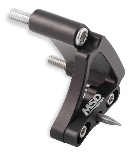 MSD Adjustable Billet Timing Pointer - Small Block Chevrolet - Fits 8" Balancer