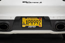 APR License Plate Frame - Thick, Black w/ Hiders-4