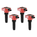 MSD COIL, RED, 2019-2022 FORD ECO-BOOST 2.0L L4, SET OF 4-1