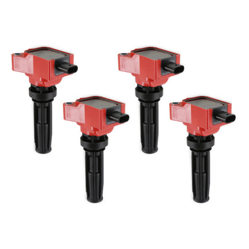 MSD COIL, RED, 2019-2022 FORD ECO-BOOST 2.0L L4, SET OF 4