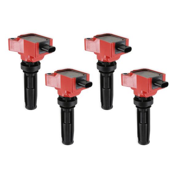 MSD COIL, RED, 2019-2022 FORD ECO-BOOST 2.0L L4, SET OF 4
