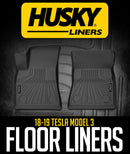 HUSKY LINERS MOGO FLOOR LINERS: 2018–2019 TESLA MODEL 3-2