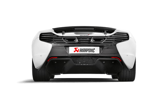 Akrapovic 14-17 McLaren 650S/650S Spyder Slip-On Line (Titanium) w/ Carbon Tips