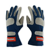 RACEQUIP 1-LYR SFI-1 GLOVE SML BLUE