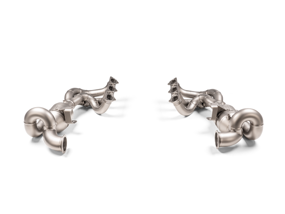 Akrapovic Titanium Evolution Race Header Set Porsche 992 GT3 2022+