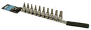 CruzTOOLS 3/8in. Drive Inch Hex Socket Bit Set for Powersports-1