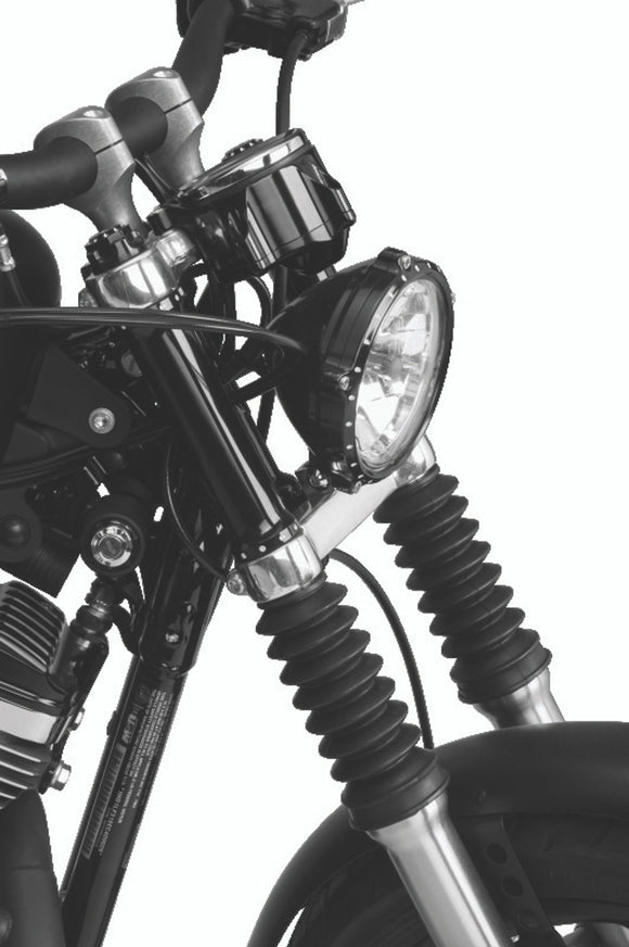 Bikers Choice 39MM Black Short Fork Boots Pr