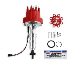 MSD Ford FE Distributor. Steel Gear