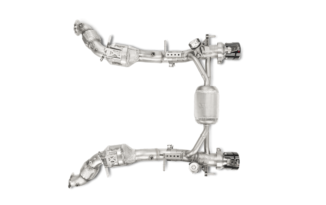 Akrapovic 16-17 Ferrari 488 GTB/488 Spyder Slip-On Line (Titanium) w/ Carbon Tips
