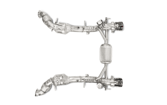 Akrapovic 16-17 Ferrari 488 GTB/488 Spyder Slip-On Line (Titanium) w/ Carbon Tips