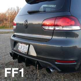 Beri-Backer Mk6 GTI Rear Diffuser