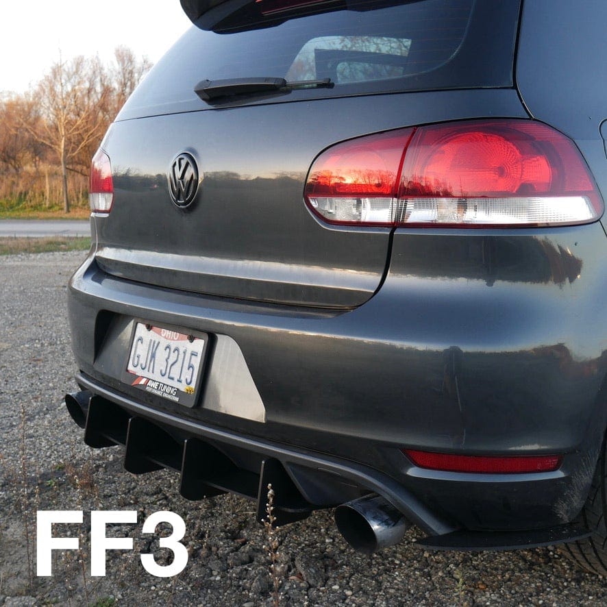 Beri-Backer Mk6 GTI Rear Diffuser