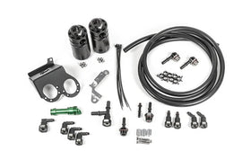 Radium Engineering 15-19 Corvette Z06 Dual Catch Can Kit Fluid Lock