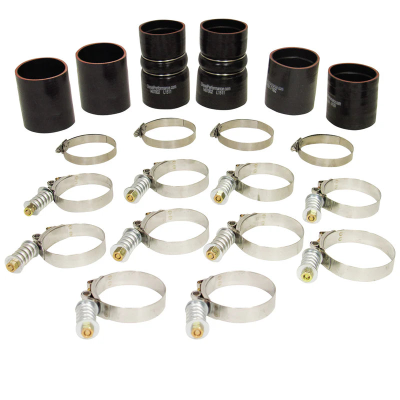 BD Diesel Intercooler Hose & Clamp Kit - 1999-2003 Ford 7.3L PowerStroke