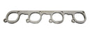 Kooks GM LSX DR Header Flange. 3/8" Thick Stainless. D-Shaped Port for 2"-1