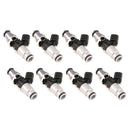 Injector Dynamics 2600-XDS Injectors - 60mm Length - 14mm Top - 14mm Bottom Adapter - Pot (Set of 8)-1