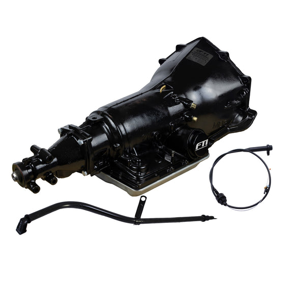 FTI 700R4 Transmission - Level 3 - 600HP Rated - Chevy Bell - Includes Edelbrock Carb Adapter