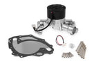 Mr. Gasket Electric Water Pump with Block Off Plate - 35 GPM - Polished Ford 351C/351M/400-1