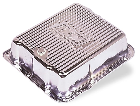 B&M CHROME DEEP PAN TH700R4
