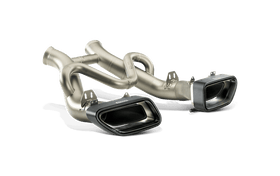 Akrapovic 12-14 McLaren 12C/12C Spyder Slip-On Line (Titanium) w/ Carbon Tips