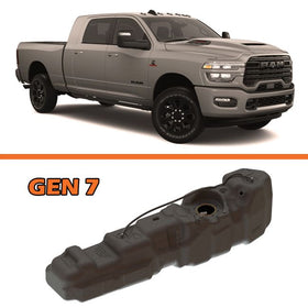 2025+ Dodge RAM Mega Cab, Short Bed Cummins Diesel XXL GEN 7 Fuel Tank (7030225)