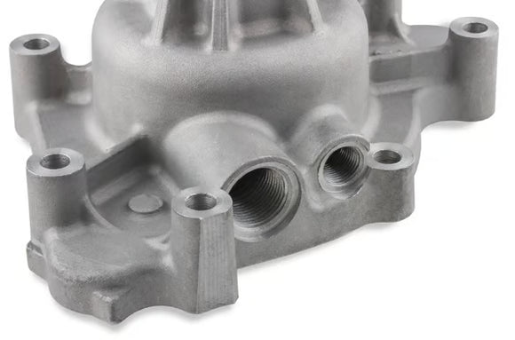 Mr. Gasket High Flow Aluminum Water Pump - Cast Finish 1970-1991 Chrysler 273/318/340/360 LA Small Block