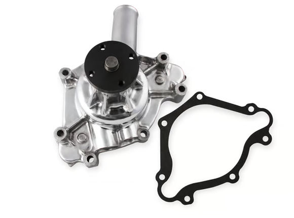 Mr. Gasket High Flow Aluminum Water Pump - Polished Finish 1970-1991 Chrysler 273/318/340/360 LA Small Block