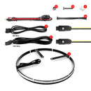 XK Glow Wheel Ring Light Kit XKchrome App controlled w/ Turn Signal Function 4pc 15In-1