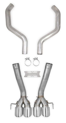 HOOKER BLACKHEART C6 Z06 CORVETTE AXLE BACK EXHAUST W/O MU