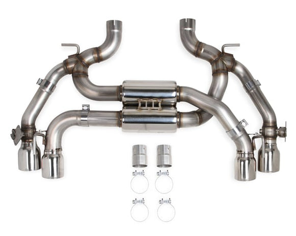 HOOKER BLACKHEART AXLE-BACK DUAL TRANSVERSE DUAL MODE EXHAUST