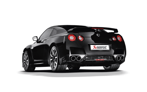 Akrapovic 08-17 Nissan GT-R Evolution Line Cat Back (Titanium) (Req. Tips)