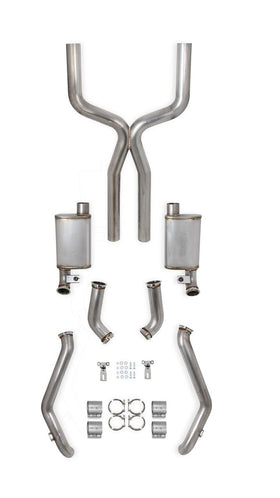 HOOKER BLACKHEART 67-69 F-BODY LS EXHAUST DSE SUBFRAME W/O