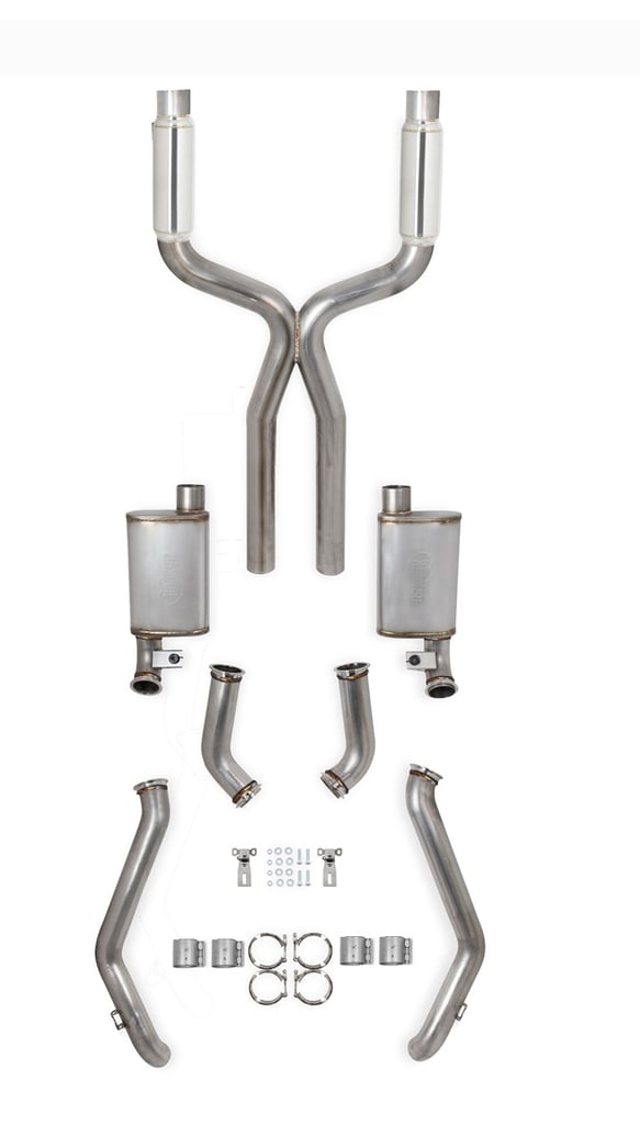 HOOKER BLACKHEART 67-69 F-BODY LS EXHAUST DSE SUBFRAME W/R