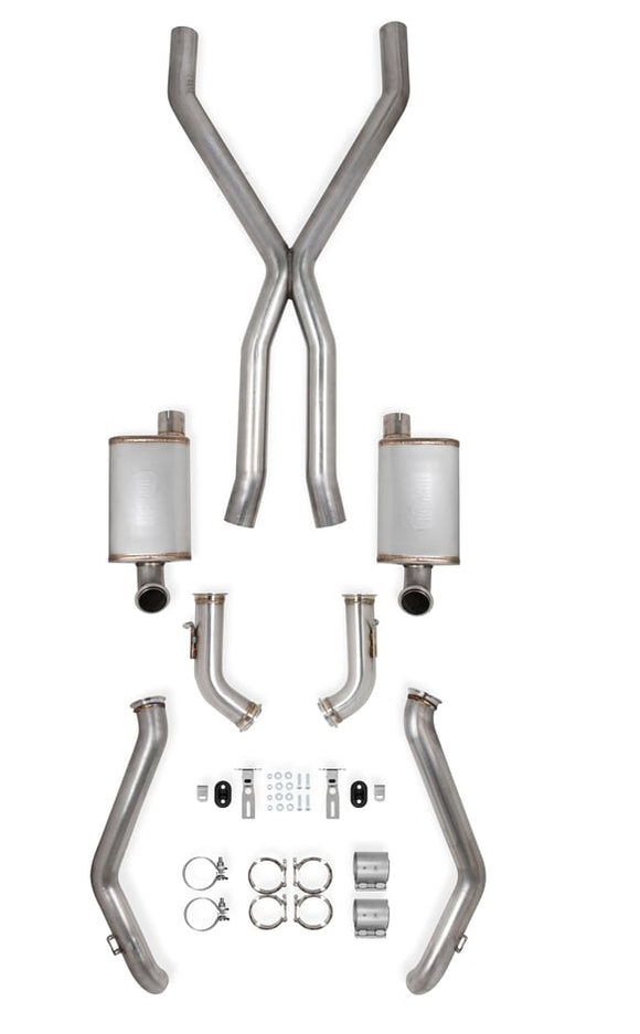 HOOKER BLACKHEART LT SWAP HEADER-BACK EXHAUST - DSE, NATURAL FINISH