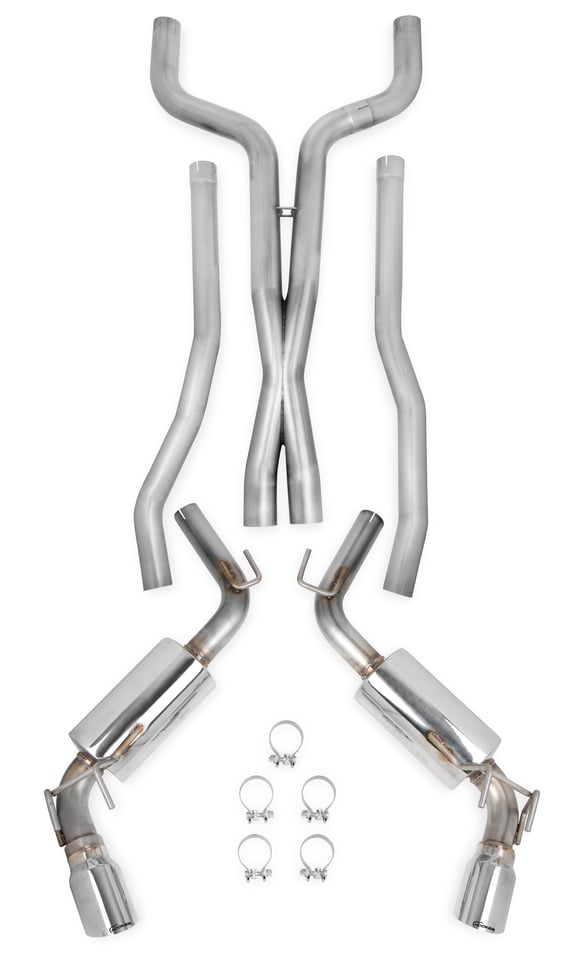 HOOKER BLACKHEART CAT-BACK EXHAUST SYSTEM