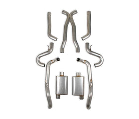 HOOKER BLACKHEART 68-72 GM A-BODY EXHAUST SYSTEM. 3.0 IN.
