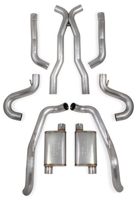HOOKER BLACKHEART 68-72 GM A-BODY EXHAUST SYSTEM. 2.5 IN.
