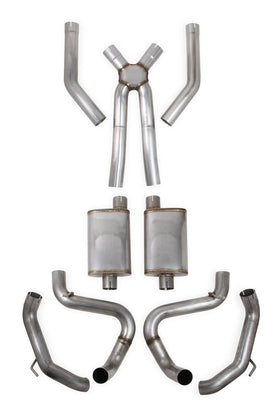 HOOKER BLACKHEART HEADER-BACK EXHAUST - STAINLESS STEEL