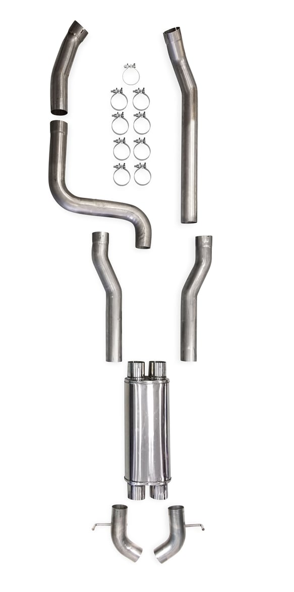 HOOKER BLACKHEART GM S10 3 INCH TURNDOWN EXHAUST 1994 2004