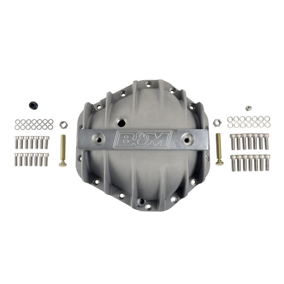 B&M DIFF COVER.GM 10.5 14 BOLT CAST ALUM.