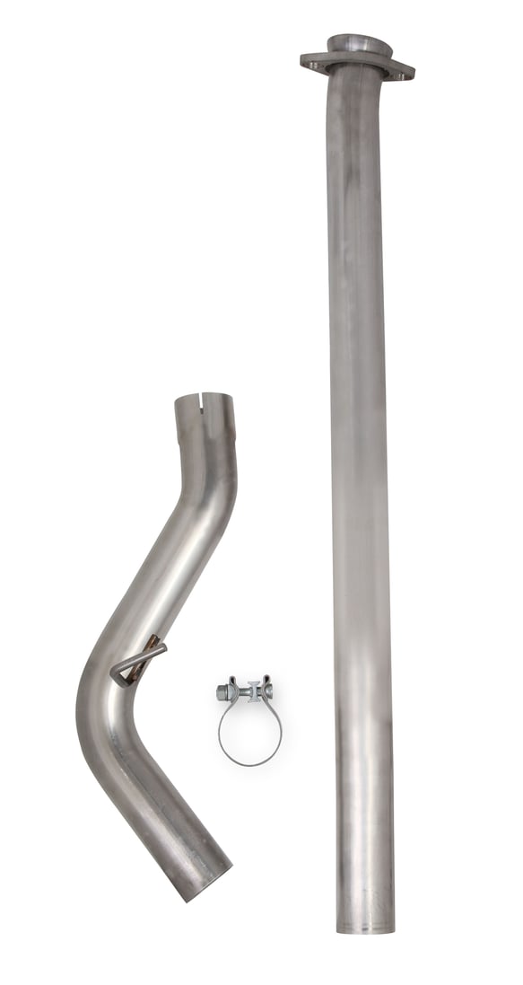 HOOKER BLACKHEART MID-PIPE W/O RESONATOR