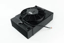 The KING Cooler - Ultimate Drag Race Radiator w/ SPAL Fan & Mounting Kit - Black-1