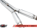 AWE Track Edition Exhaust for 17+ Charger 5.7 - Chrome Silver Tips-4