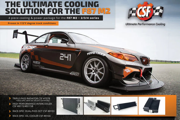 BMW F87 M2 / F2X M235i / F3X 335i / 435i (N55 incl xDrive) All-Aluminum Radiator
