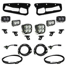 Baja Designs 21-22 Ford Bronco w/Steel Bumper S2 SAE Sportsmen Fog Pkt Light Kit w/Upfitter - Clear-1