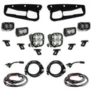 Baja Designs 21-22 Ford Bronco w/Steel Bumper S2 SAE Pro Fog Pocket Light Kit - Clear-1