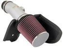 K&N 08 Honda Accord 3.5L-V6 Silver Typhoon Short Ram Intake-1